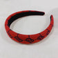 Rainbow Colors Gucci GG Jacquard Hair Headbands  ITEM NO.: CS-HD039