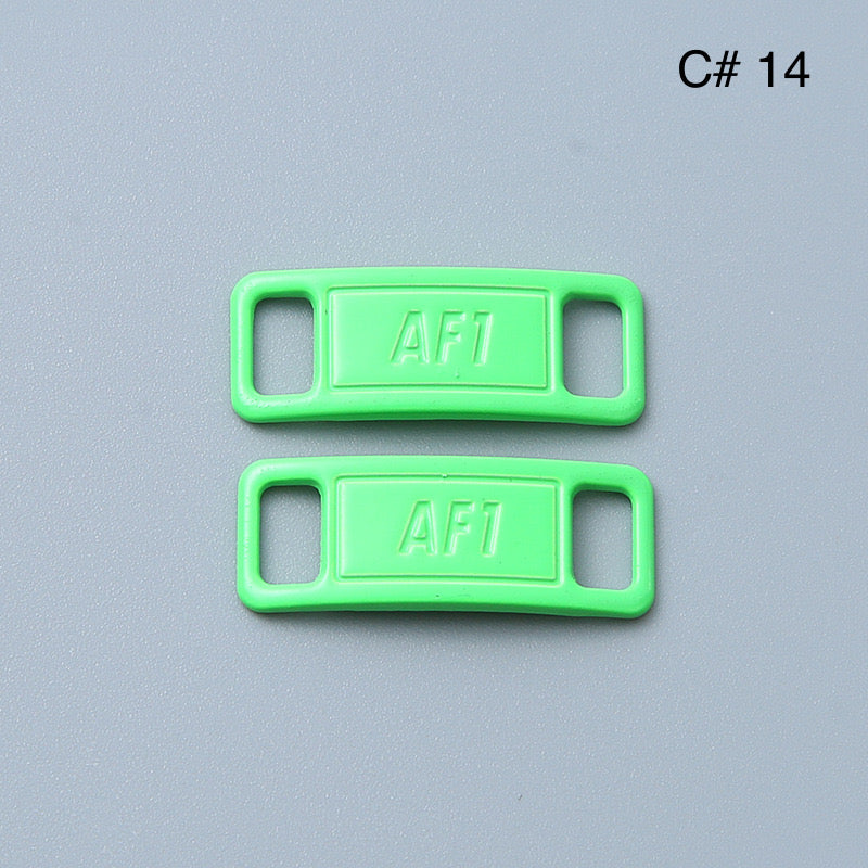 Colorful Decorative AF1 Sneaker Buckles for Custom Shoe Makers Item NO.: ACC-002