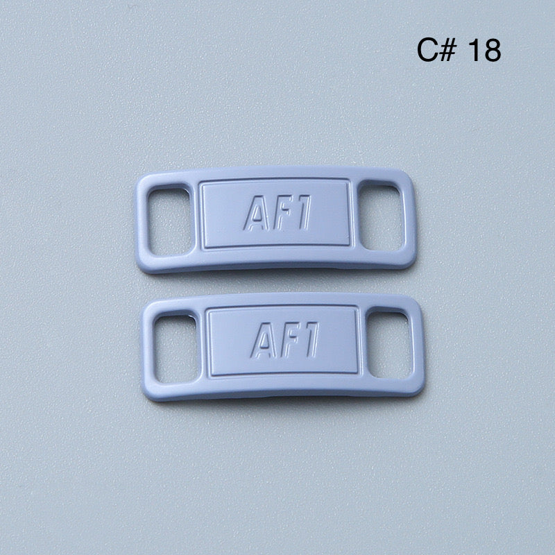 Colorful Decorative AF1 Sneaker Buckles for Custom Shoe Makers Item NO.: ACC-002