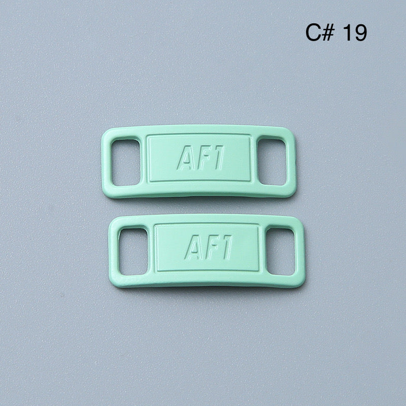 Colorful Decorative AF1 Sneaker Buckles for Custom Shoe Makers Item NO.: ACC-002