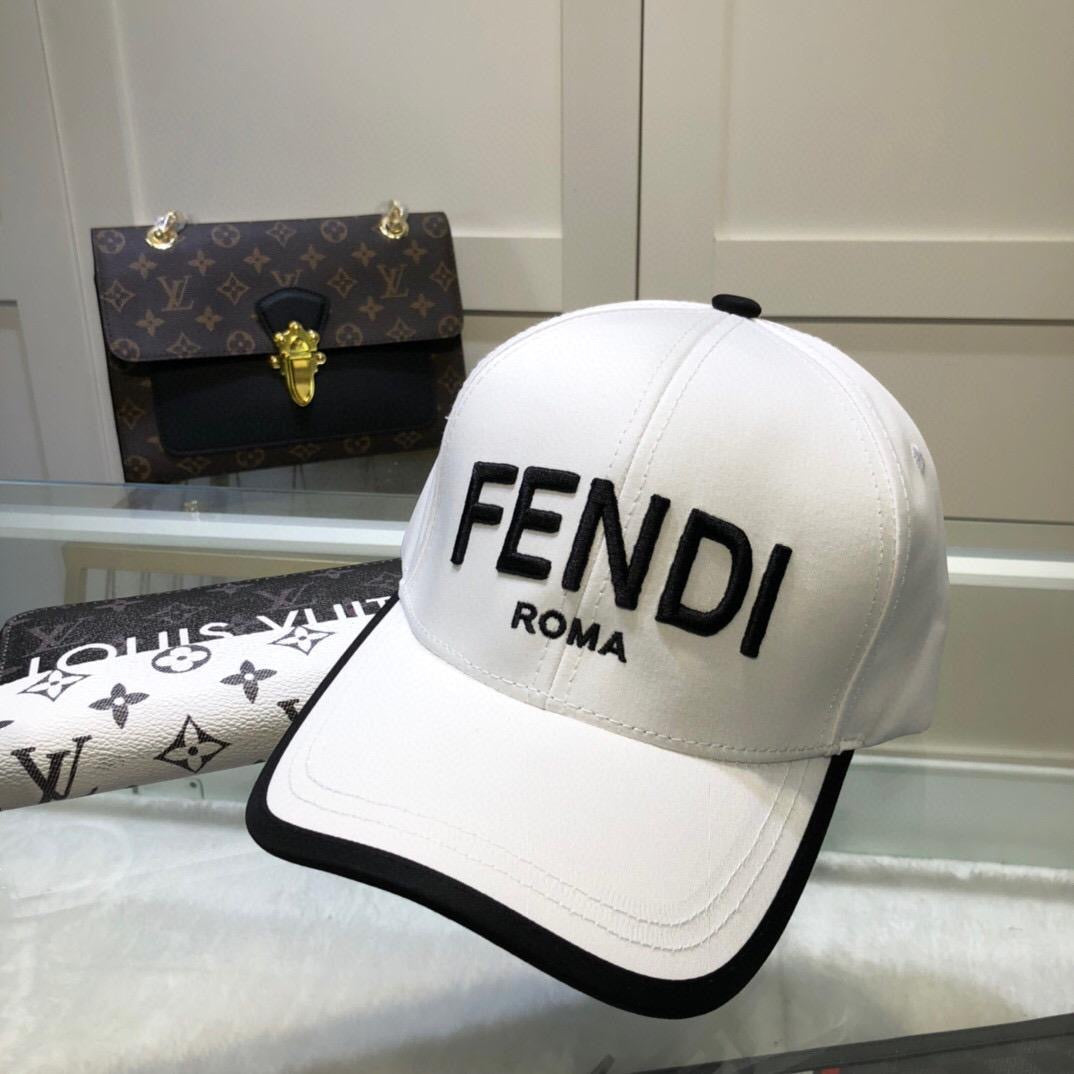 Fendi Embroidery Baseball Cap ITEM NO.: HF-HT030
