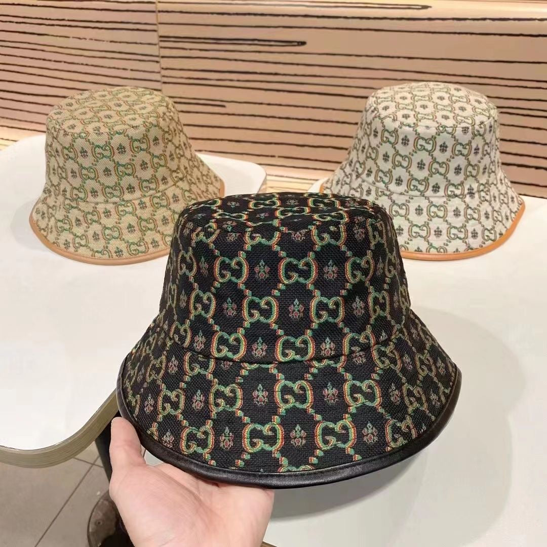 Gucci GG Jacquard Pattern Bucket Hat ITEM NO.: HF-HT024