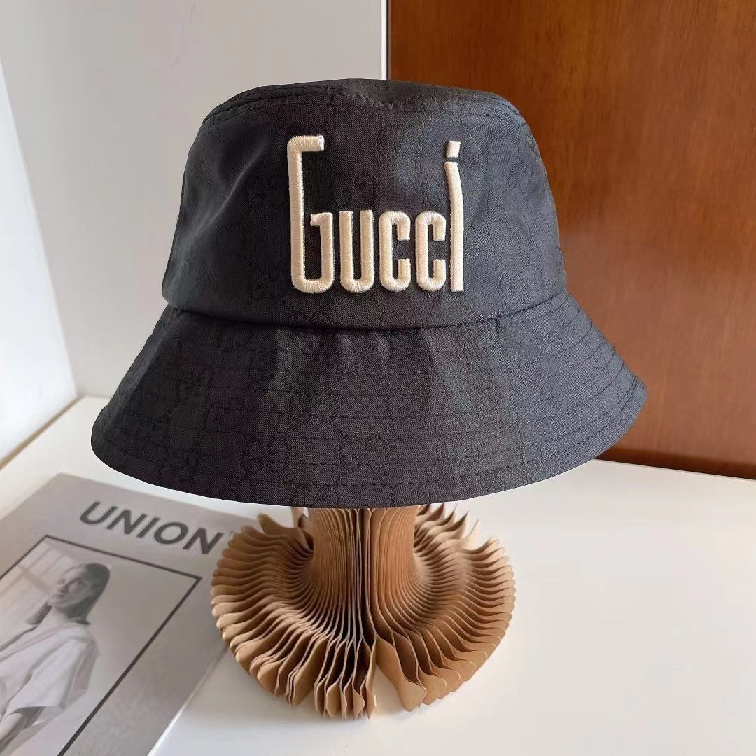 Gucci Embroidery GG Jacquard Bucket Hat ITEM NO.: CS-HT043