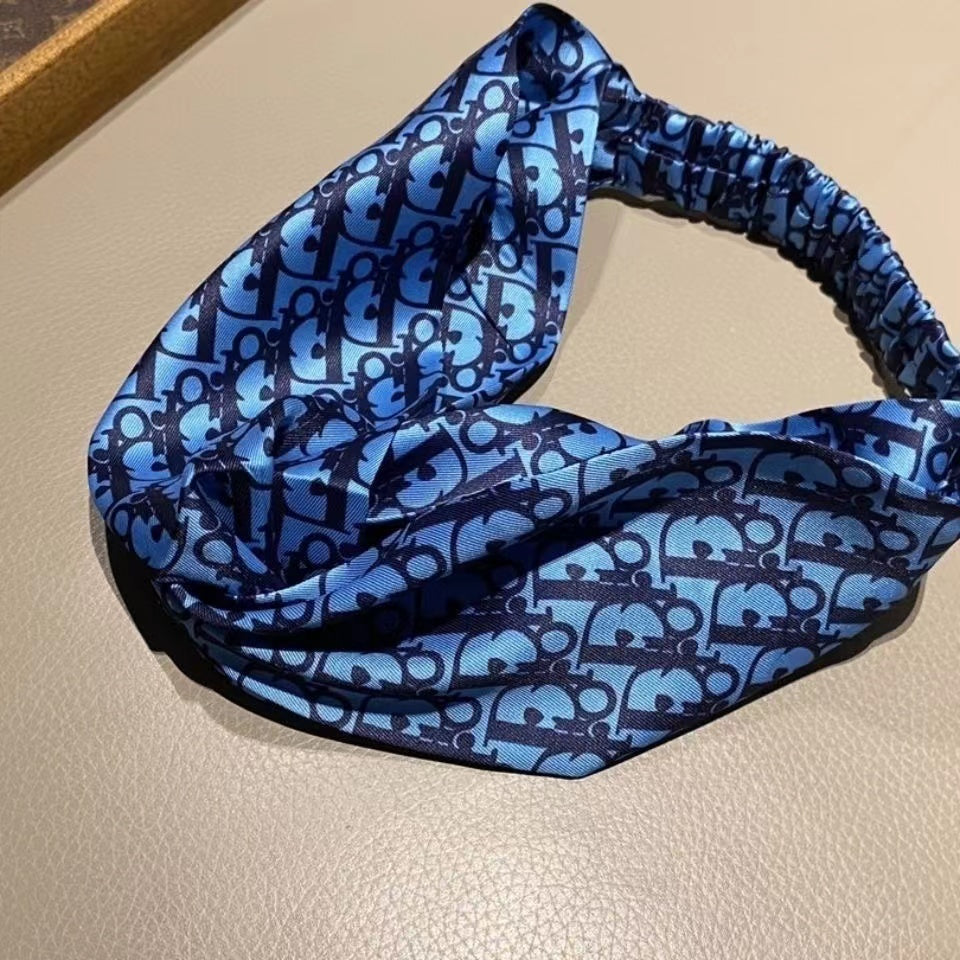 Gorgeous Dior Print Headwear Set  ITEM NO.: HF-HD036