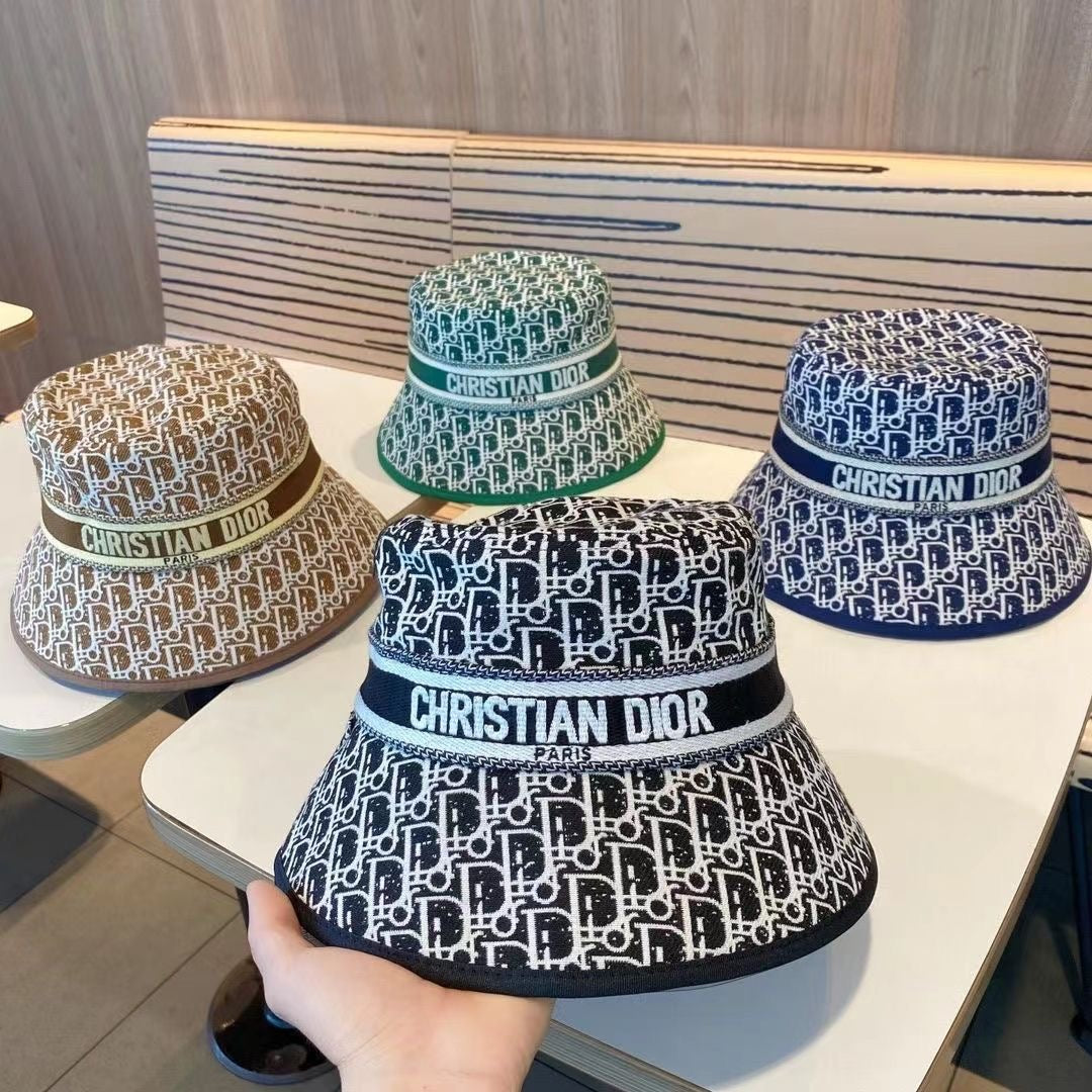 Christian Dior Cotton Twill Bucket Hat ITEM NO.: HF-HT023