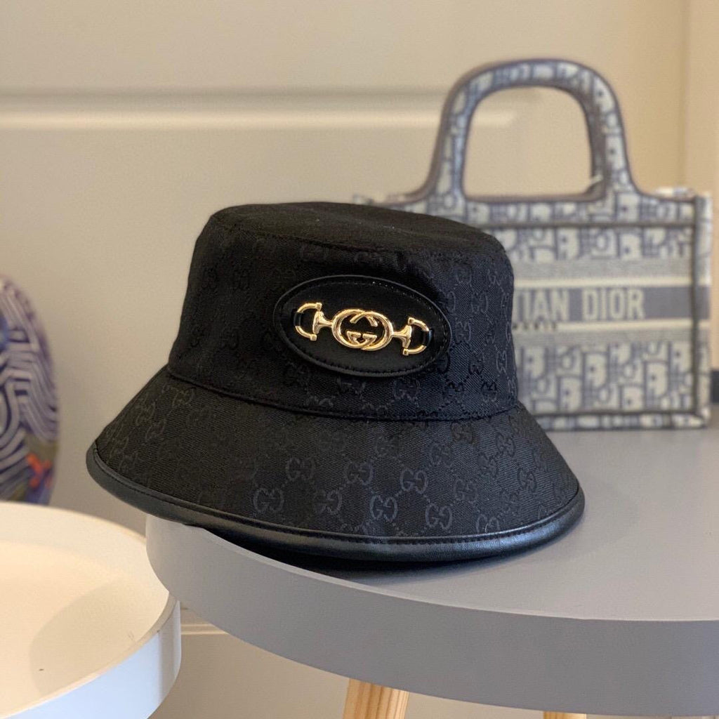 Classical Gucci GG Jacquard Bucket Hat ITEM NO.: HF-HT027