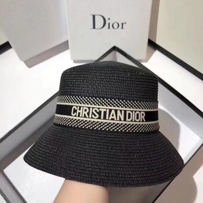 Christian Dior Fisherman Starw Hat ITEM NO. : CS-HT006