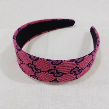 Rainbow Colors Gucci GG Jacquard Hair Headbands  ITEM NO.: CS-HD039