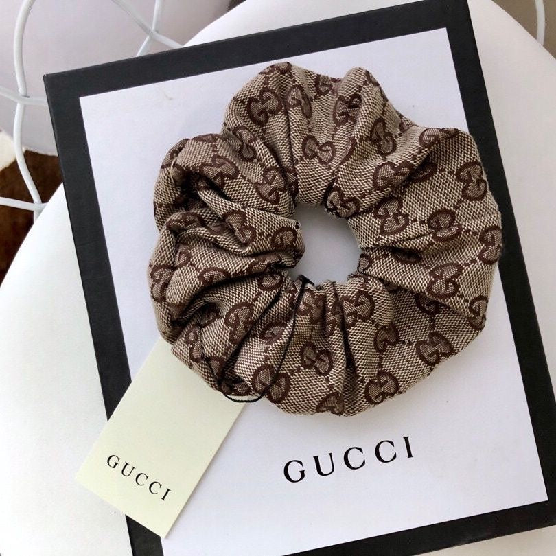 Classical Gucci GG Jacquard Hair Scrunchies ITEM NO.: CS-HD029