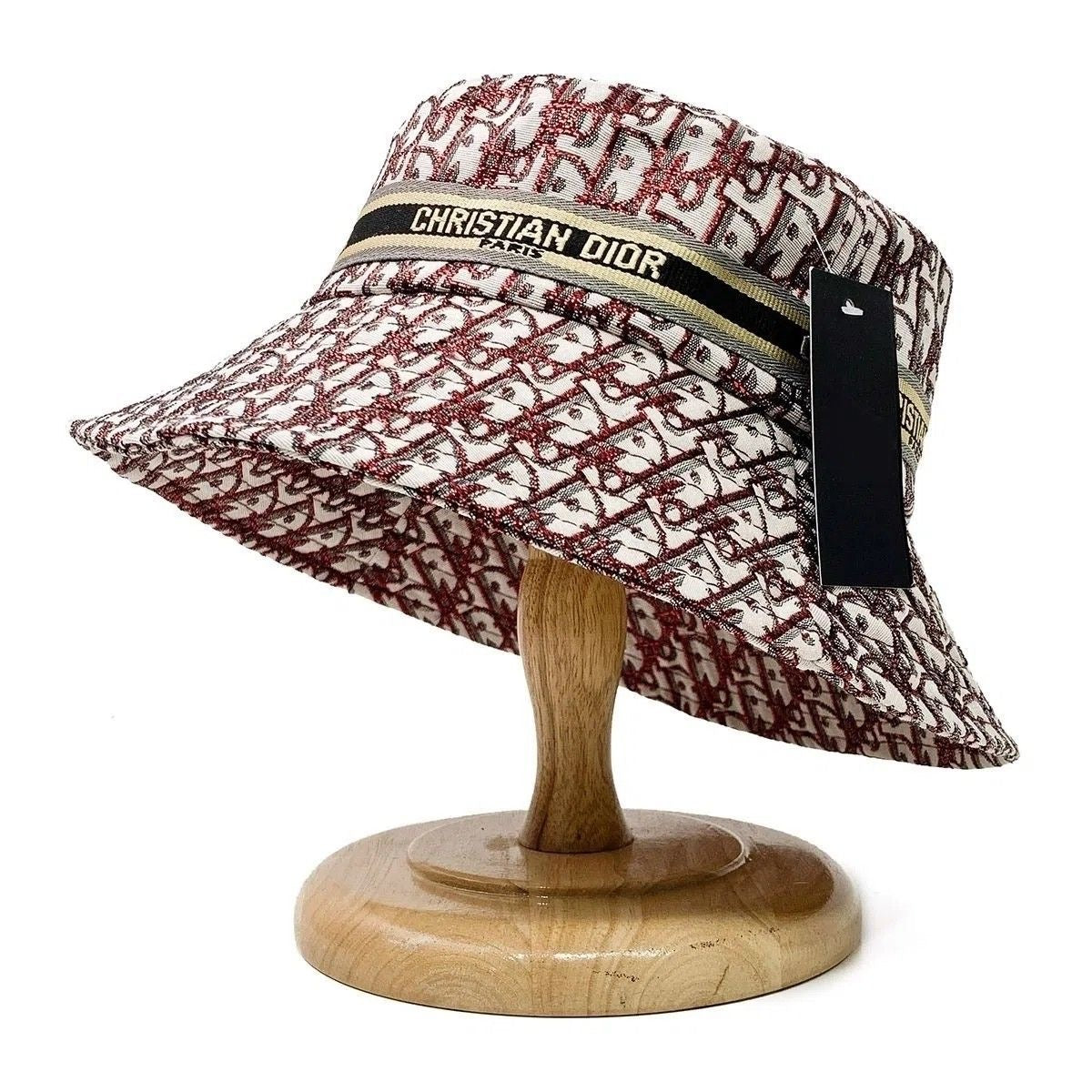 Multicolor Dior Jacquard Bucket Hat ITEM NO.: CS-HT021