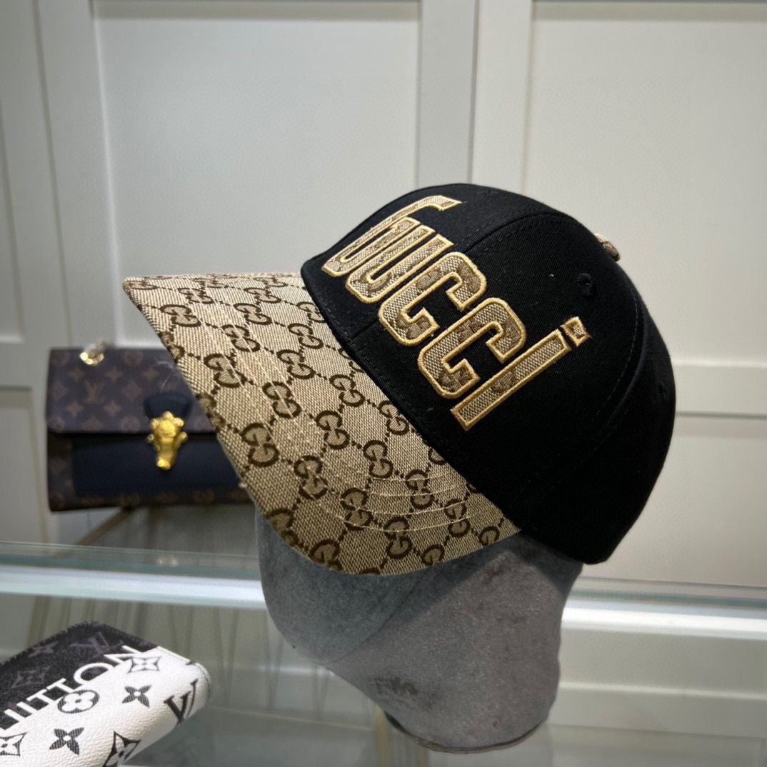 Gucci Patchwork Baseball Cap ITEM NO.: CS-HT041