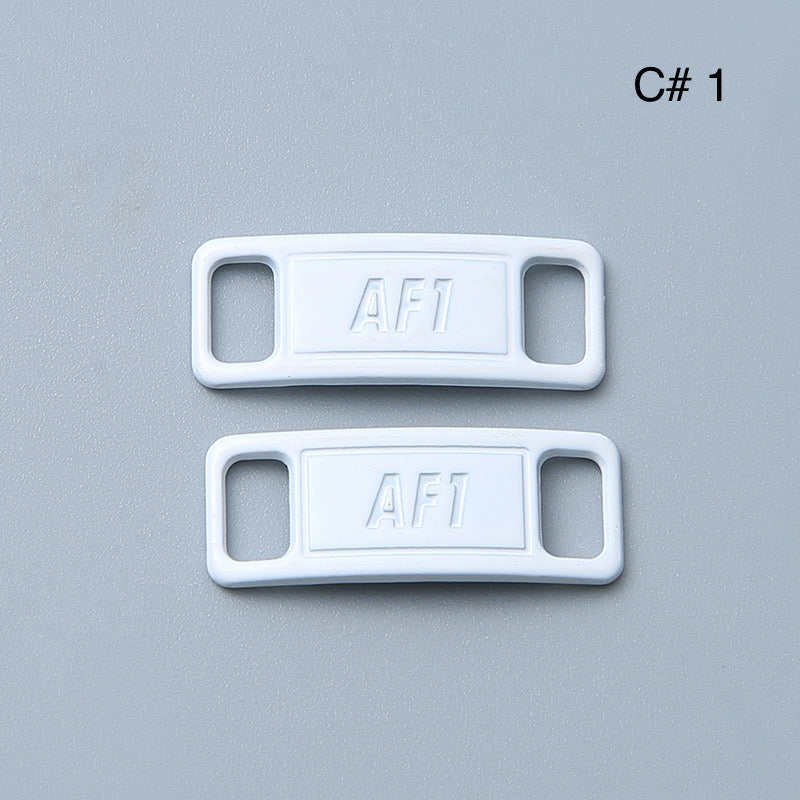 Colorful Decorative AF1 Sneaker Buckles for Custom Shoe Makers Item NO.: ACC-002