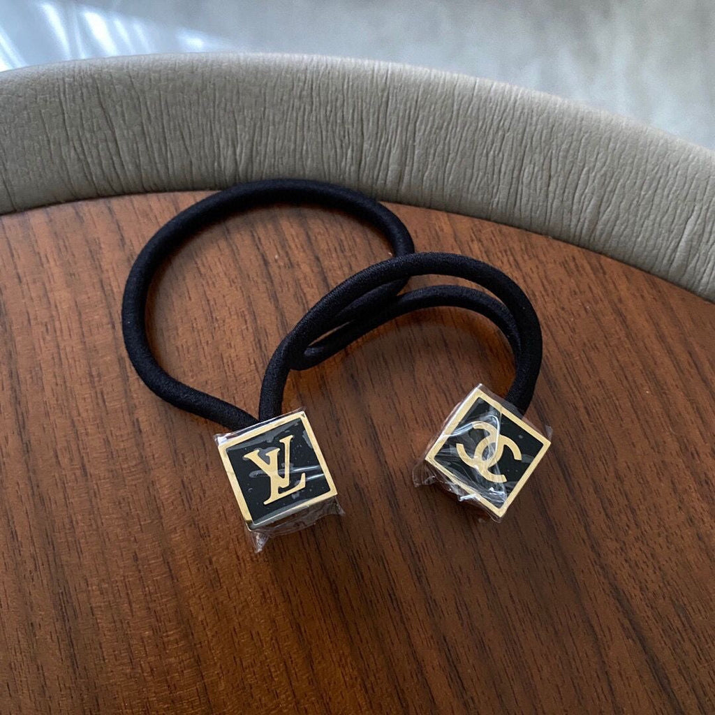 Gorgeous LV & Chanel Hair Ties  ITEM NO.: HF-HD035