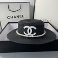 Chanel Beach Sun Bonnet Straw Hat ITEM NO.: HF-HT003