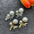 Two-Colour Gorgeous Vintage Christian Dior Earrings   ITEM NO.: HF-JL052