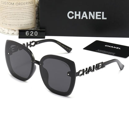 Rhinestone Chanel Sunglasses  ITEM NO.: HF-SG028