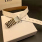 9 Colors Simple Delicate Dior Buckle Leather Belt   ITEM NO.: CS-BT040