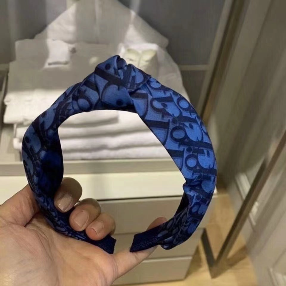 Gorgeous Dior Print Headwear Set  ITEM NO.: HF-HD036