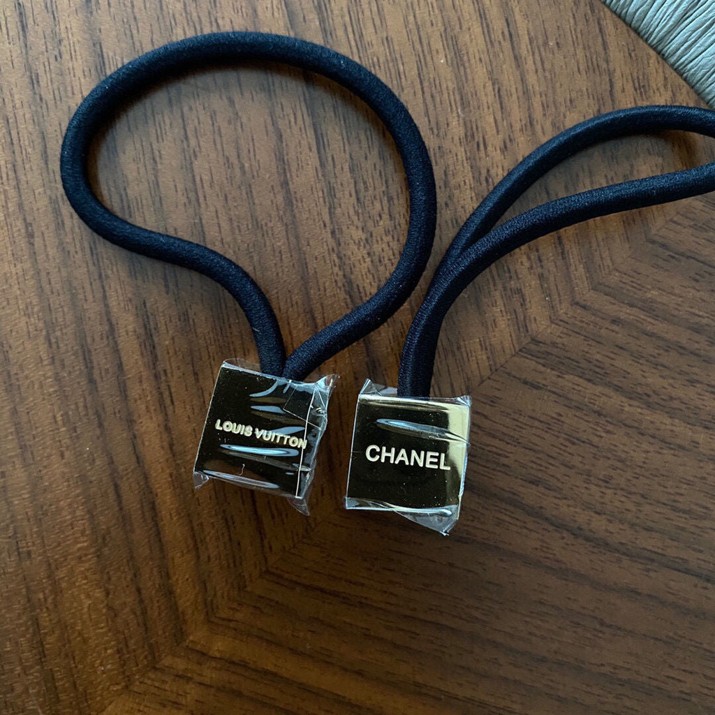 Gorgeous LV & Chanel Hair Ties  ITEM NO.: HF-HD035