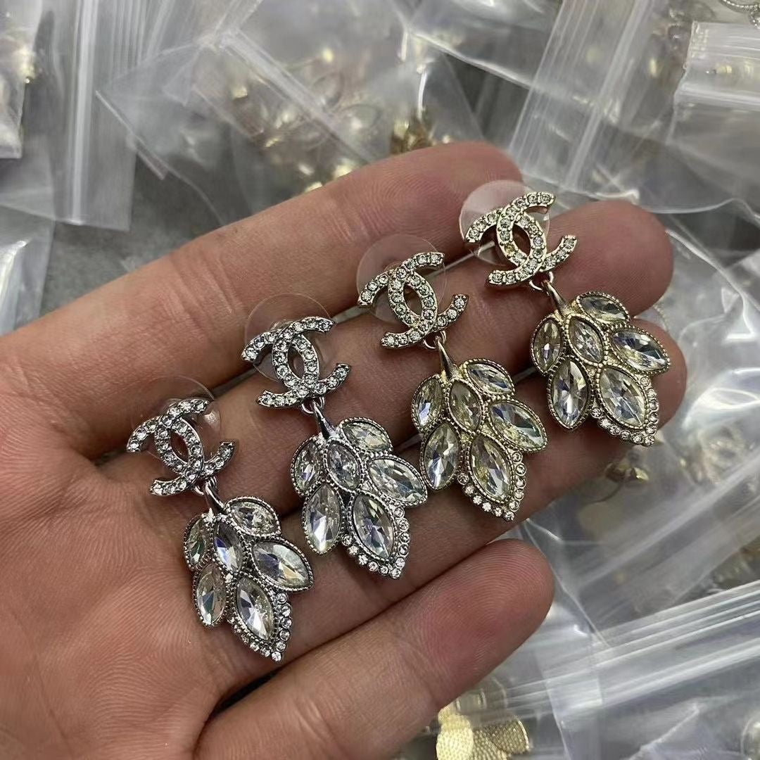 Fifteen Different Styles Chanel CC Earrings & Ear Studs   ITEM NO.: HF-JL004