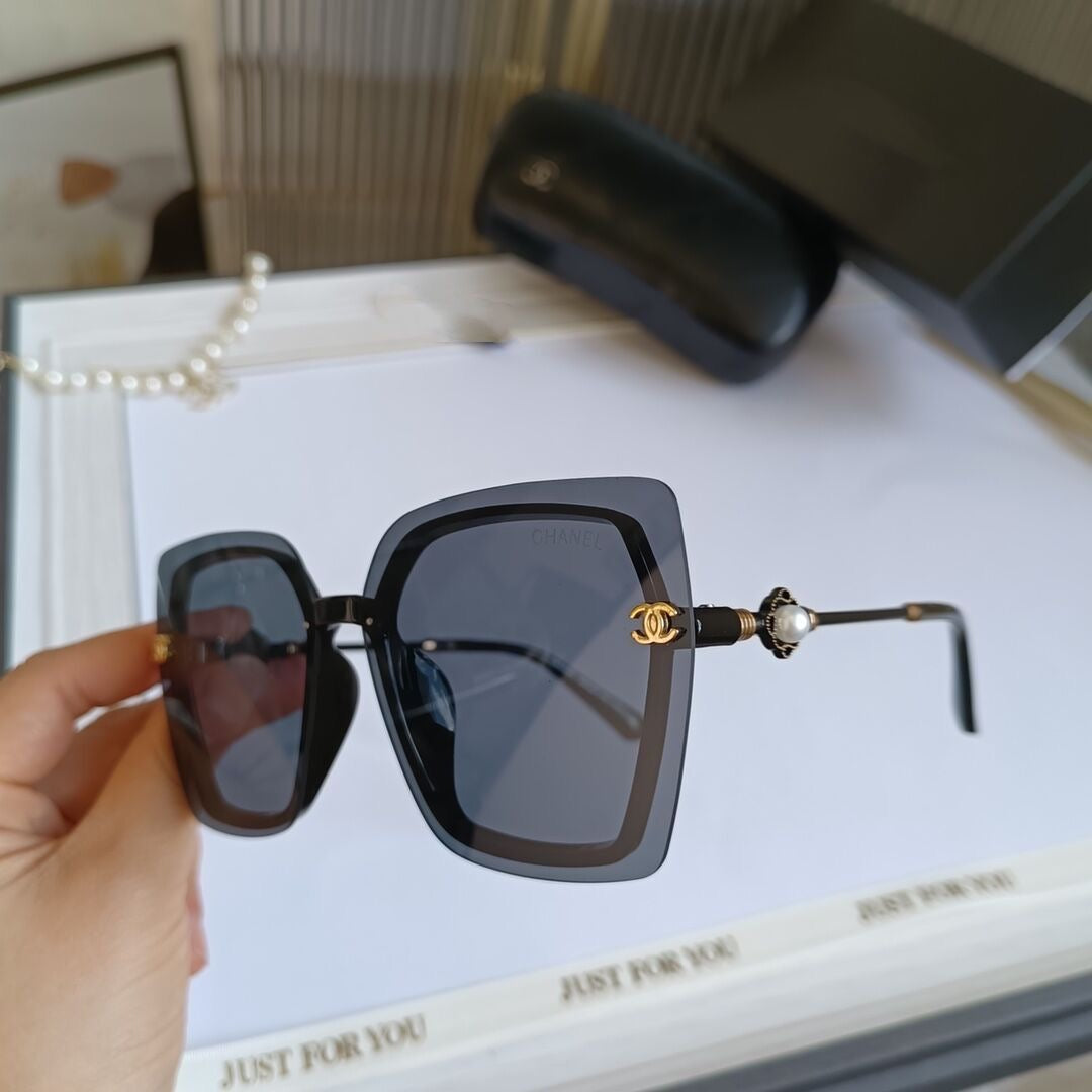 Coco Chanel Style Sweat Sunglasses  ITEM NO.: HF-SG024