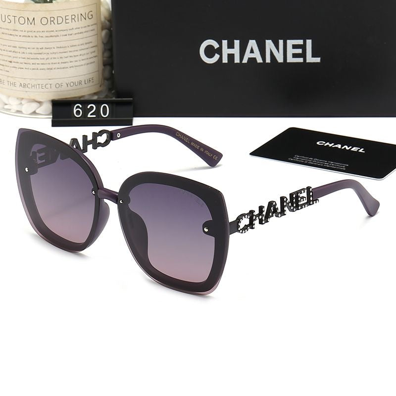 Rhinestone Chanel Sunglasses  ITEM NO.: CS-SG028