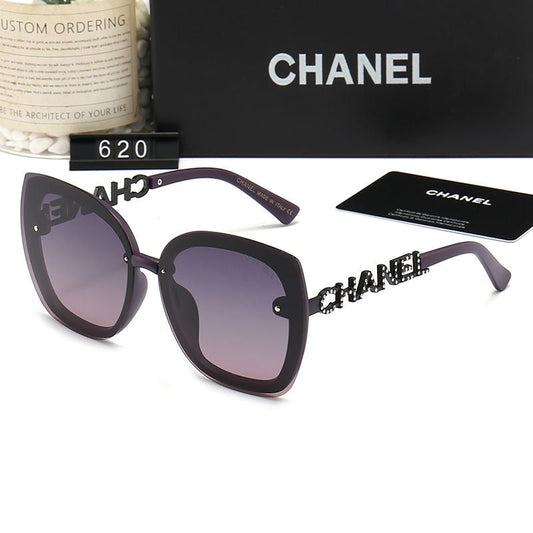 Rhinestone Chanel Sunglasses  ITEM NO.: HF-SG028