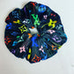 Custom LV design print hair scrunchies  ITEM NO.: CS-HD031