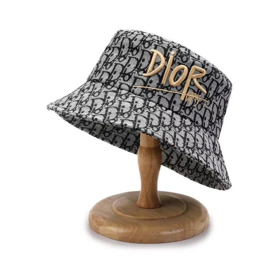 Dior Embroidery Jacquard Bucket Hat ITEM NO.: HF-HT013