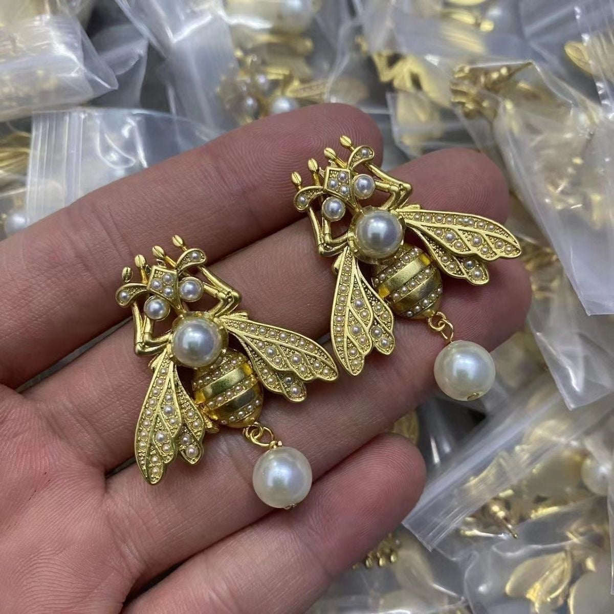 Three Styles Gucci GG Beautiful Earrings   ITEM NO.: HF-JL049