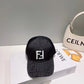 Fendi Embroidery FF Jacquard Baseball Cap ITEM NO.: CS-HT044