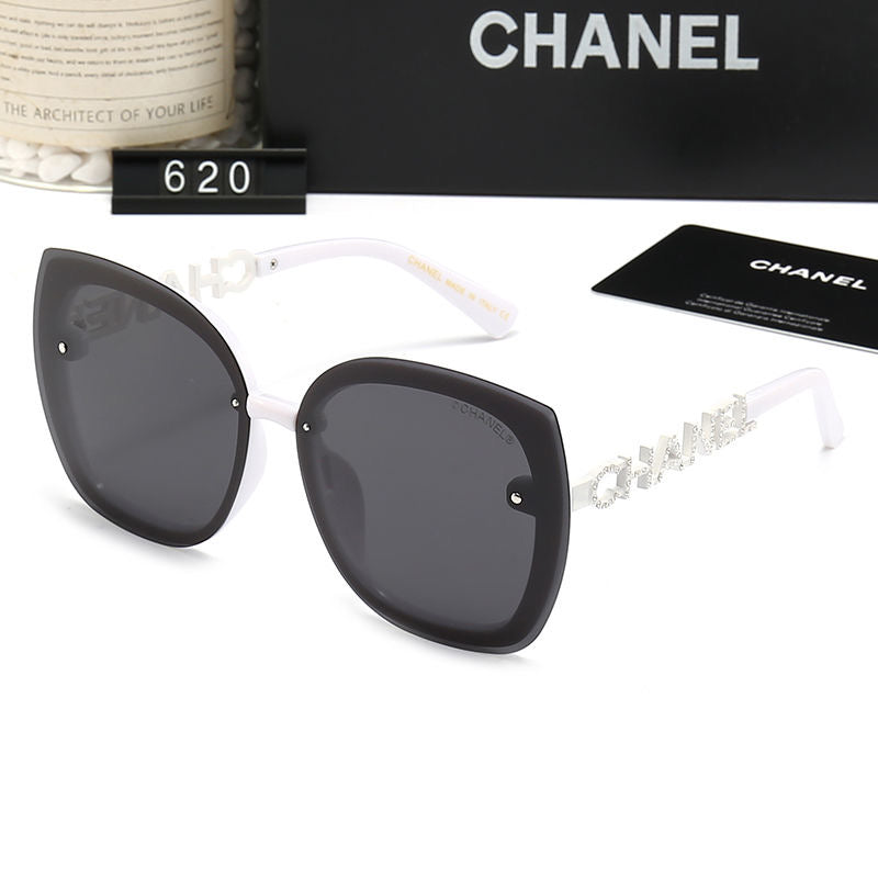 Rhinestone Chanel Sunglasses  ITEM NO.: CS-SG028