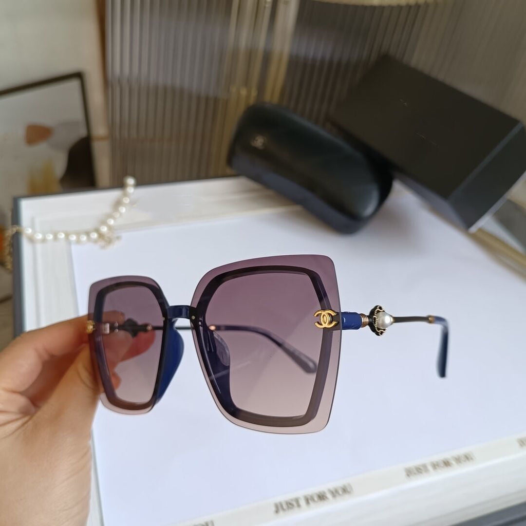 Coco Chanel Style Sweat Sunglasses  ITEM NO.: HF-SG024