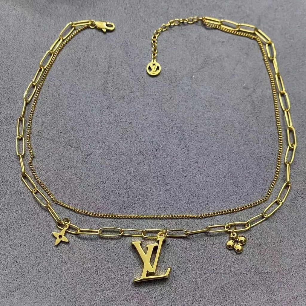 Three Styles LV Long Necklaces   ITEM NO.: HF-JL033