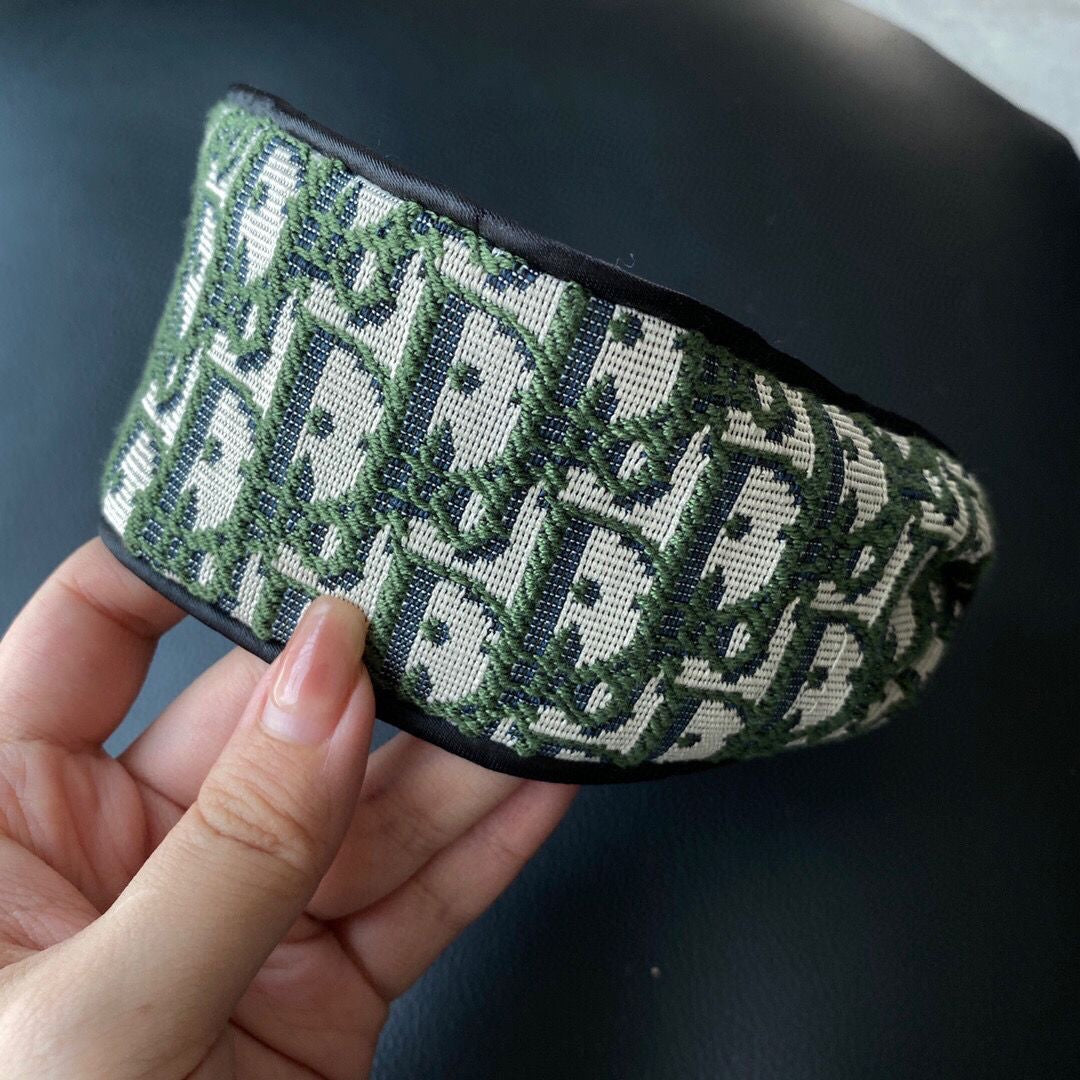 Multicolor Selected Quality Dior Jacquard Hair Headband ITEM NO.: HF-HD019