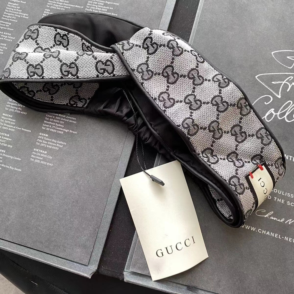 Selected Gucci GG Jacquard Hair Headband ITEM NO.: HF-HD027