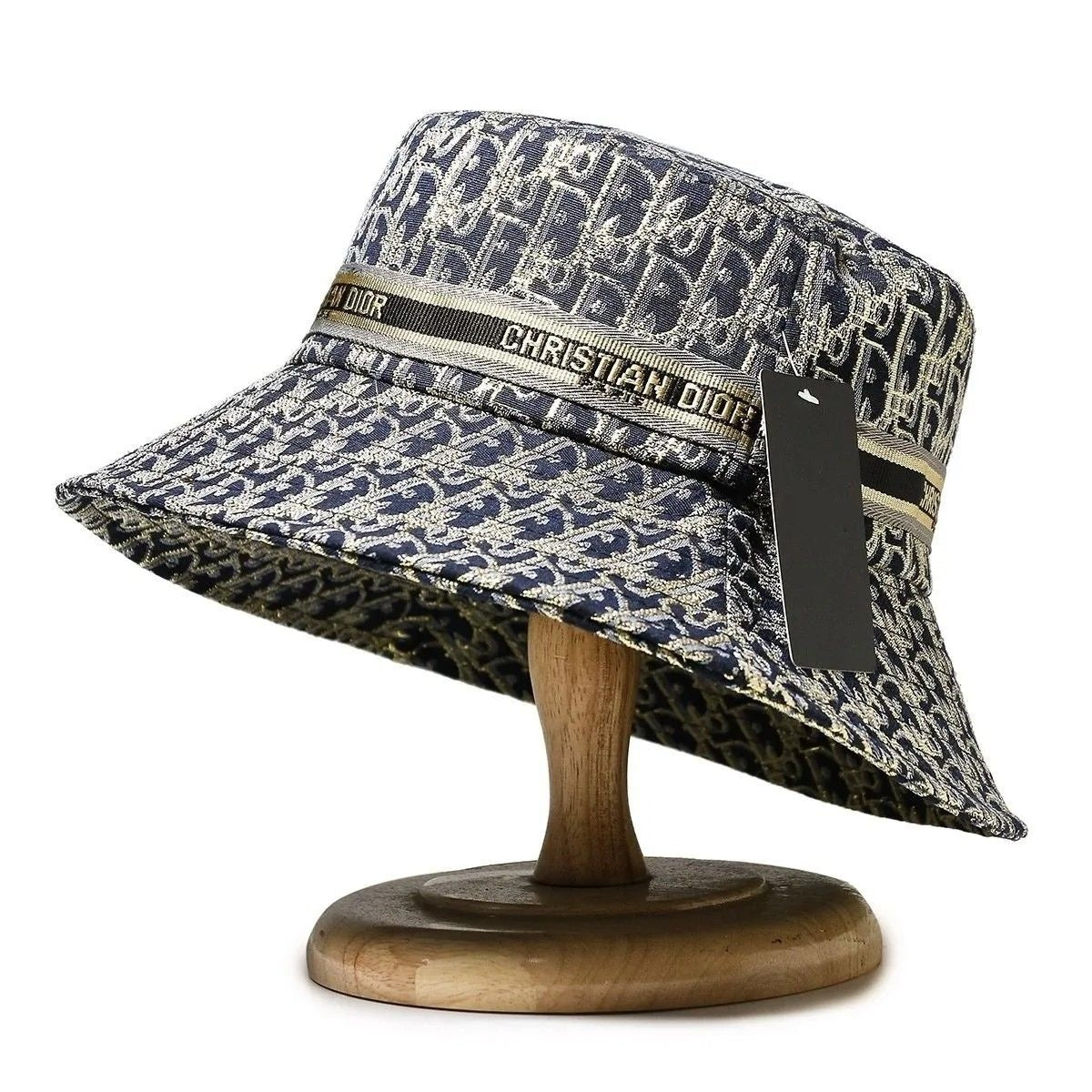 Multicolor Dior Jacquard Bucket Hat ITEM NO.: CS-HT021