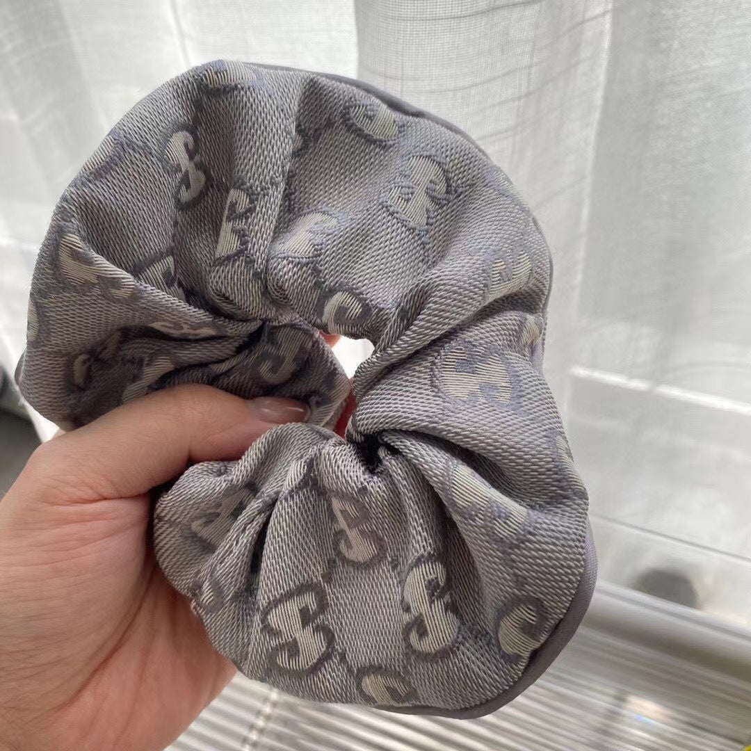 Gorgeous Fresh Colors Gucci GG Jacquard Hair Scrunchies  ITEM NO.: HF-HD037