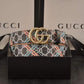 Custom Print Gucci GG Buckle Leather Belt   ITEM NO.: CS-BT030