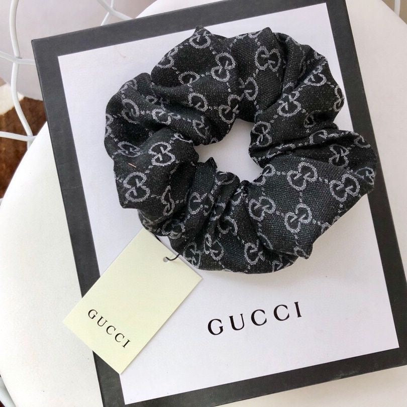 Classical Gucci GG Jacquard Hair Scrunchies ITEM NO.: HF-HD029
