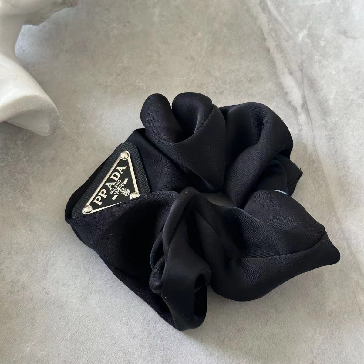 Macaron Colors Prada Ribbon Hair Scrunchies   ITEM NO.: HF-HD038