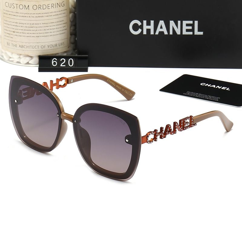 Rhinestone Chanel Sunglasses  ITEM NO.: CS-SG028