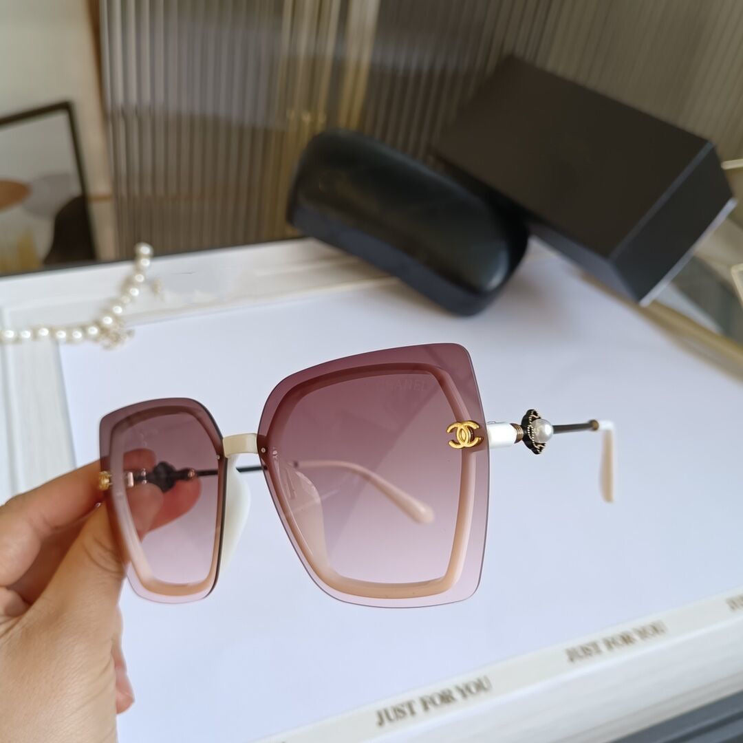 Coco Chanel Style Sweat Sunglasses  ITEM NO.: HF-SG024