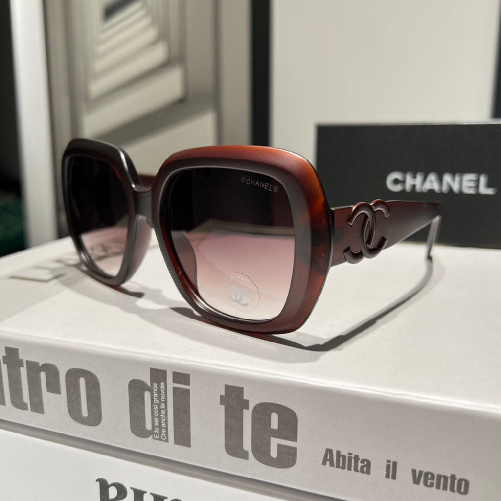 Exquisite Chanel CC Sunglasses  ITEM NO.: HF-SG016