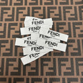 White Fendi Label Tags Item NO.: ACC-049
