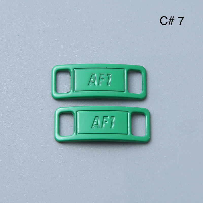 Colorful Decorative AF1 Sneaker Buckles for Custom Shoe Makers Item NO.: ACC-002