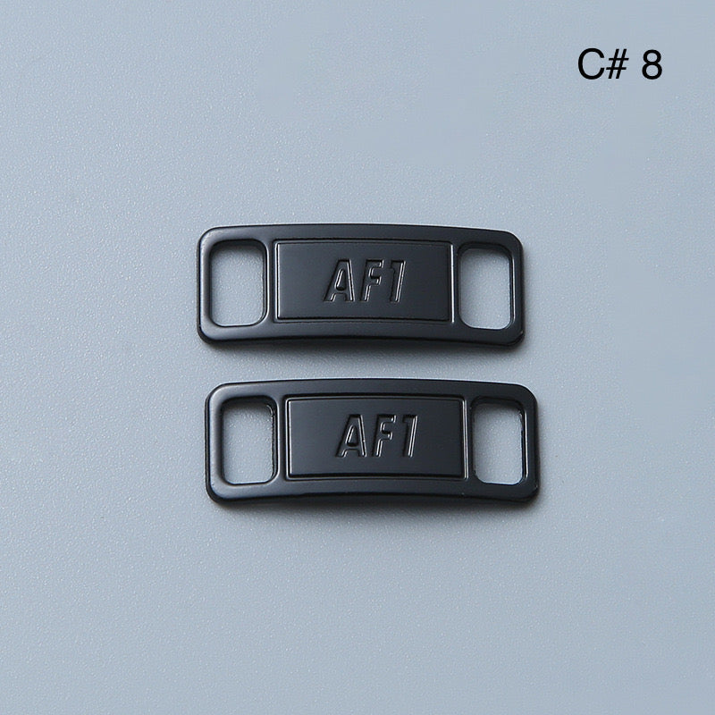 Colorful Decorative AF1 Sneaker Buckles for Custom Shoe Makers Item NO.: ACC-002