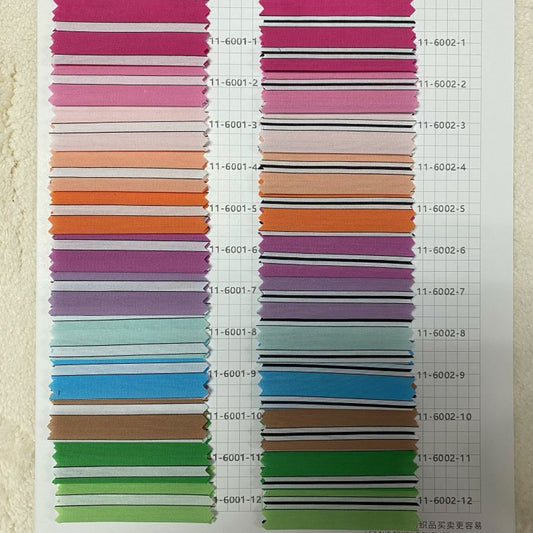 Charms Decorative Custom Craft Colorful Stripe Yarn Dyed Fabric Pattern NO.: CF-066