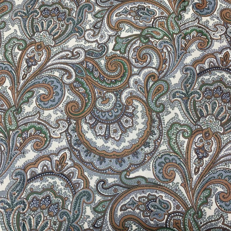 Charms Decorative Custom Craft Mutiple Paisley Print Fabric Pattern NO.: CF-067