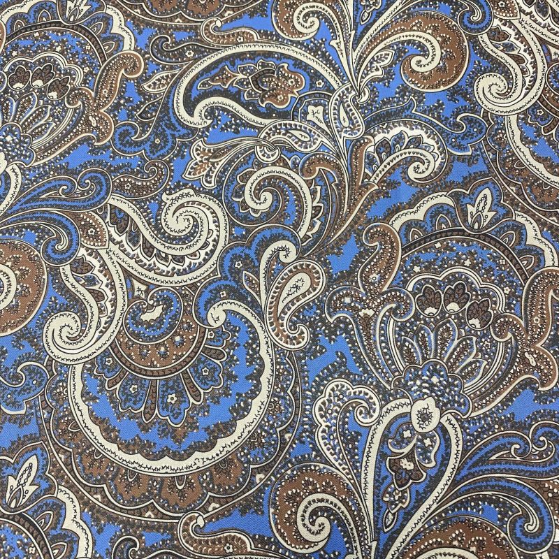 Charms Decorative Custom Craft Mutiple Paisley Print Fabric Pattern NO.: CF-067